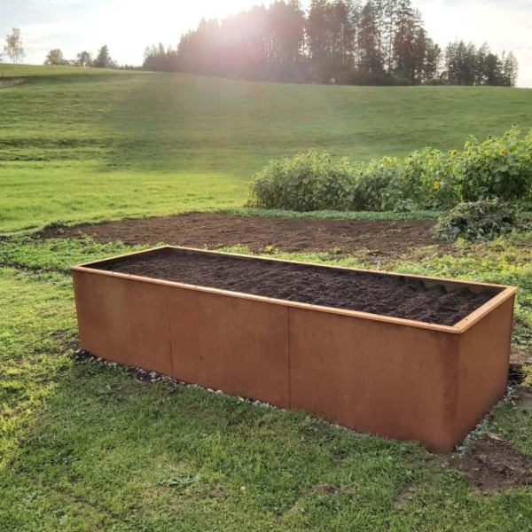 Edelrost Hochbeet Bausatz Terradix