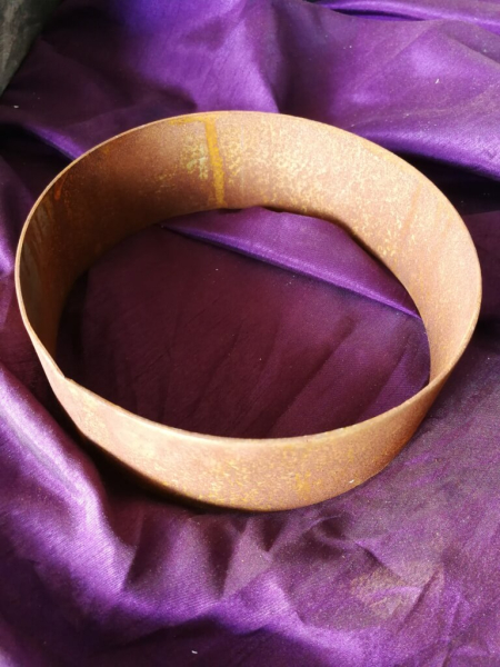 Edelrost Ring für Halbkugelschalen