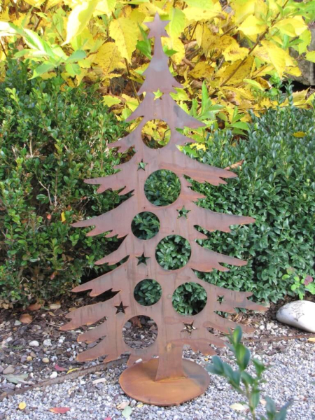 Edelrost Dekotanne, klein