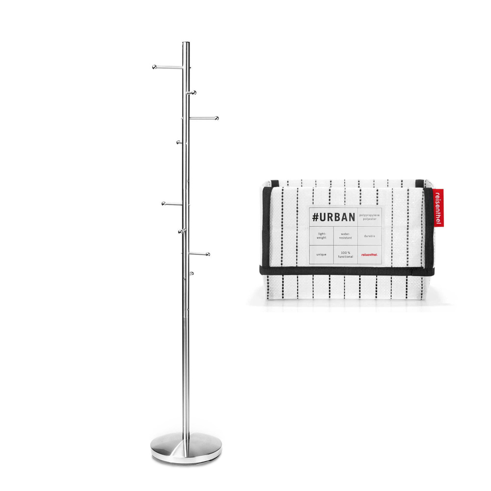 Reisenthel wardrobe Edelstahl Garderobe stabil Kleiderständer - Einrichtung Büro Wartezimmer