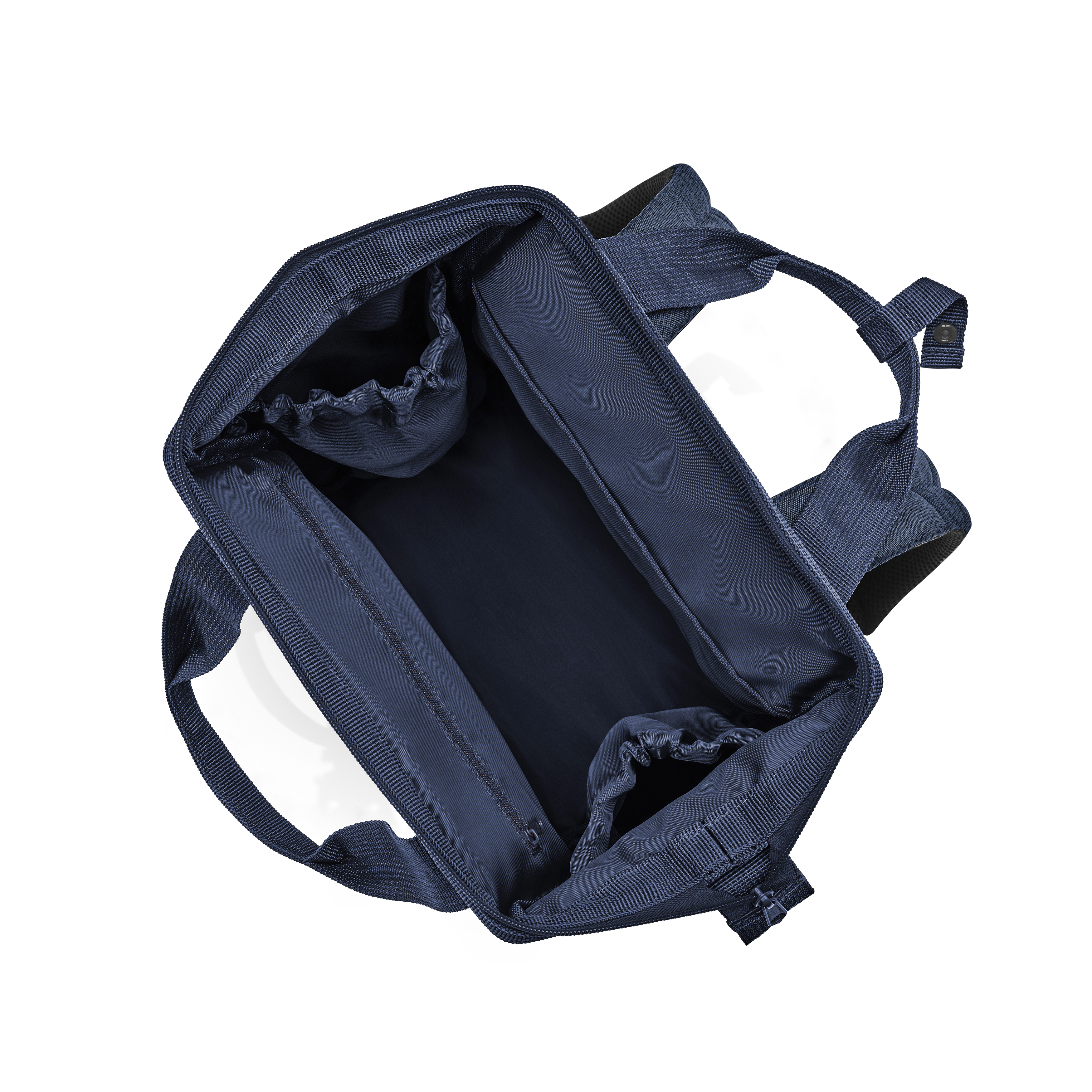 reisenthel allrounder R twist navy 12 Liter Polyester - 2 in 1: Rucksack und Tasche dunkelblau