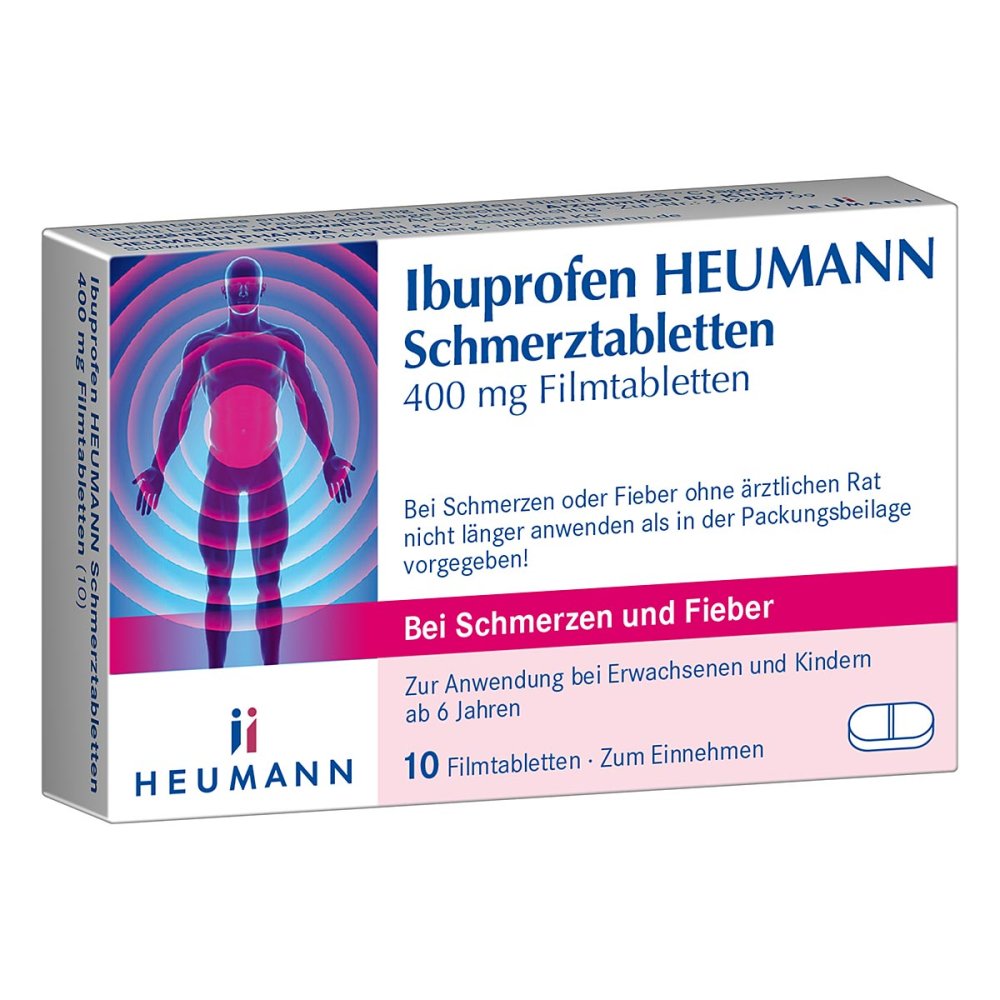 Ibuprofen Heumann Schmerztabletten 400 mg