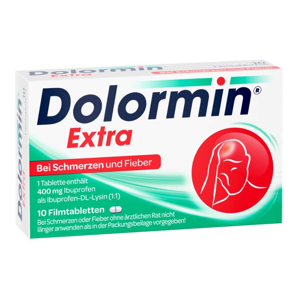 Dolormin Extra 400 mg Ibuprofen bei Schmerzen und Fieber