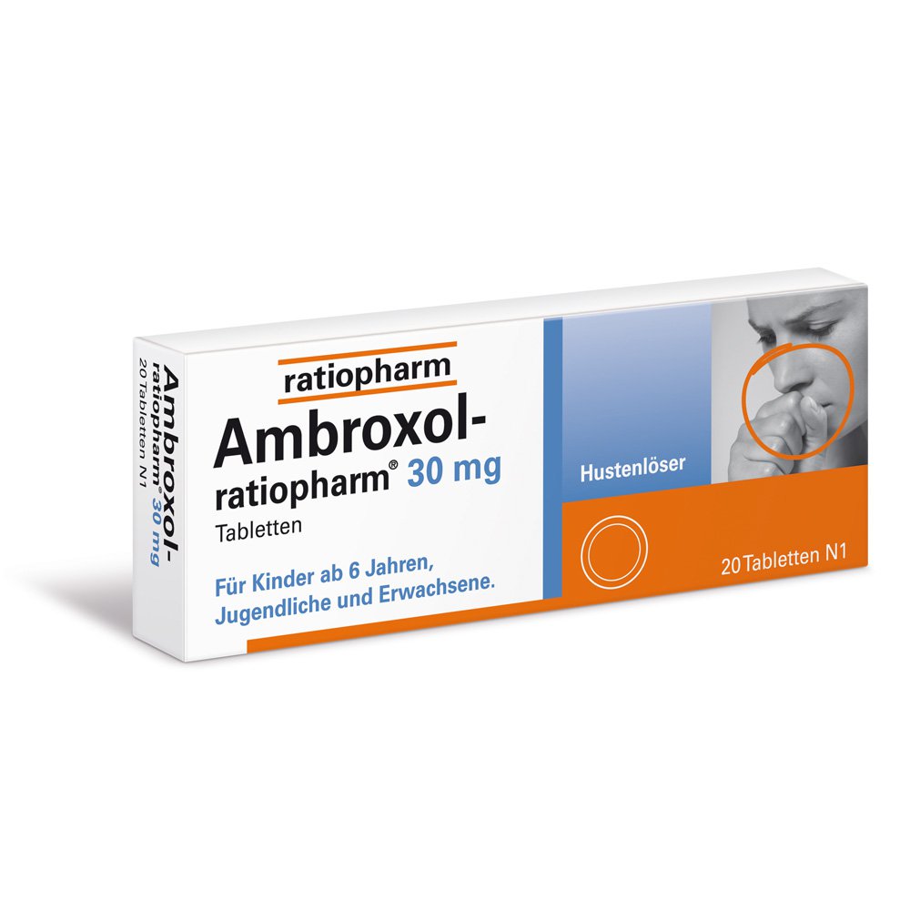 Ambroxol ratiopharm 30mg Hustenlöser