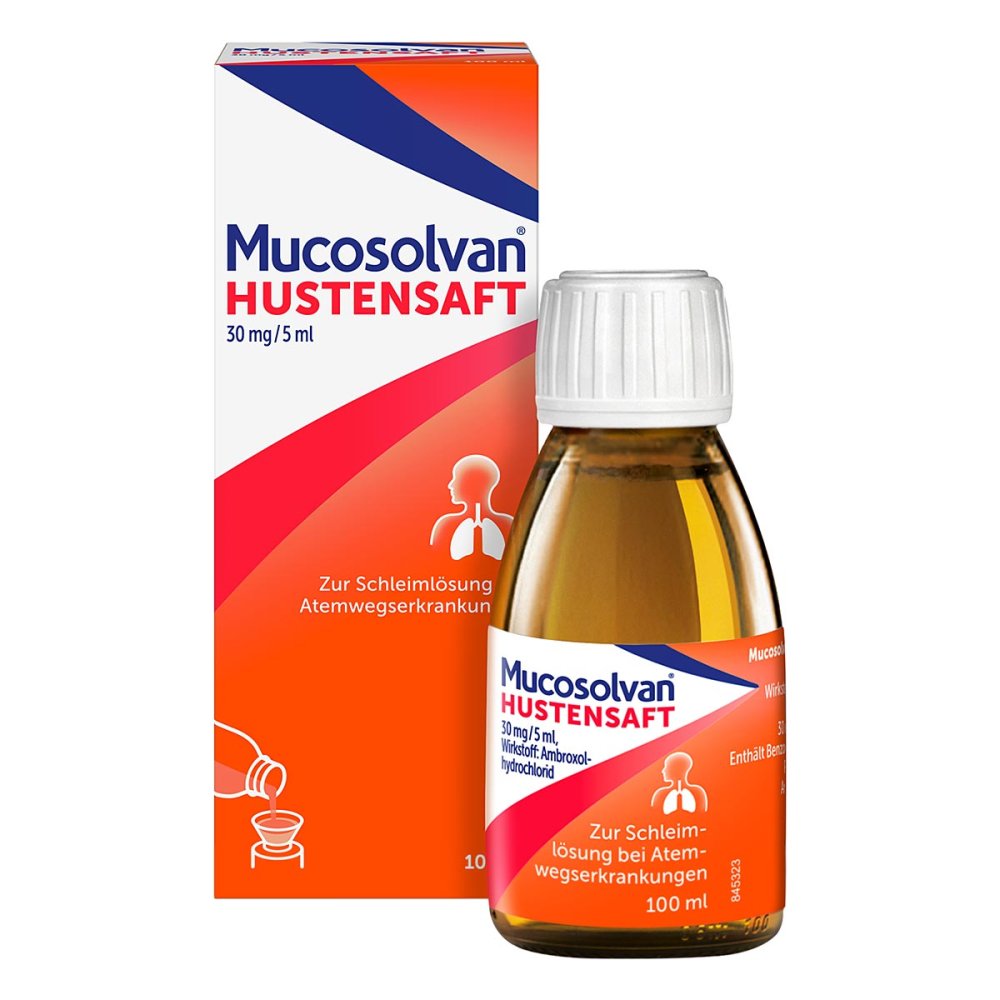 Mucosolvan Hustensaft, HustenlÃ¶ser mit Ambroxol