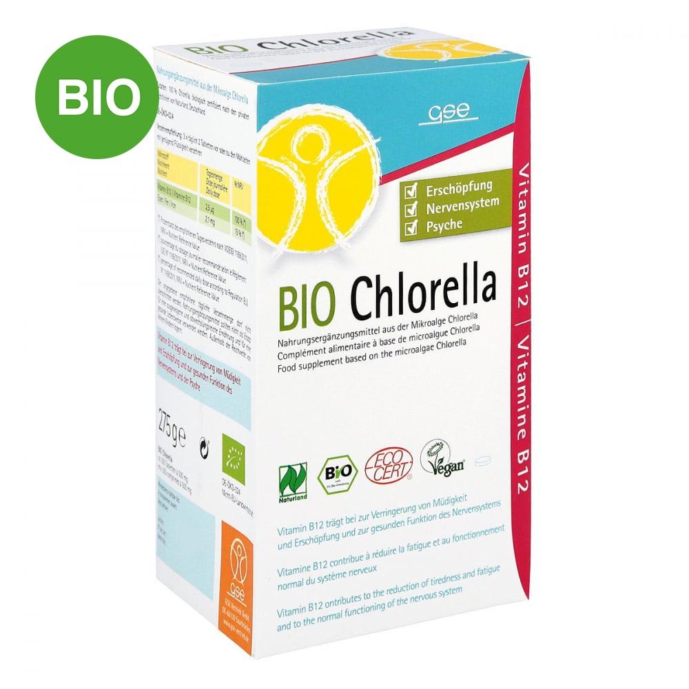 Chlorella 500 mg Bio Naturland Tabletten