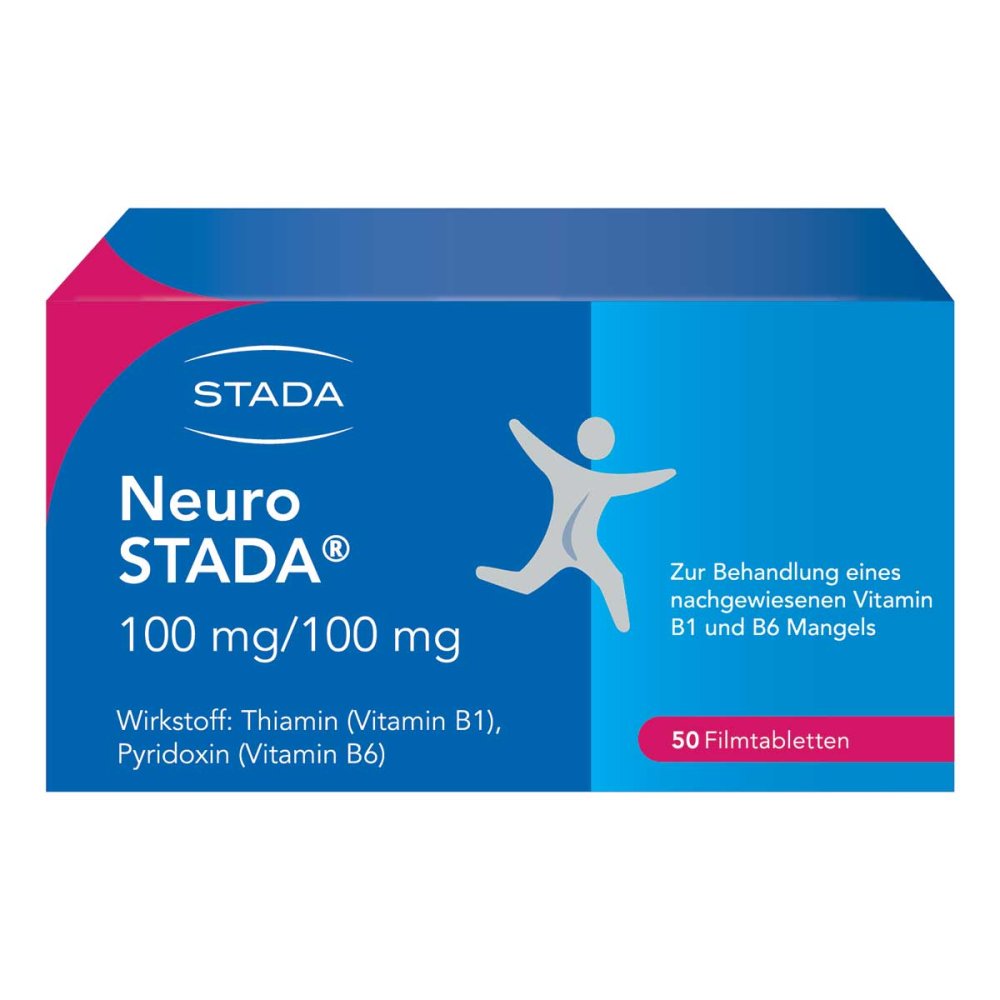 Neuro STADA Vitamin B1/ Vitamin B6 100mg/100mg Filmtabletten