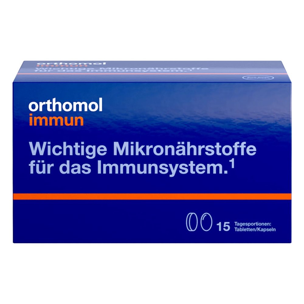 Orthomol Immun Tabletten/Kapseln 15er-Packung