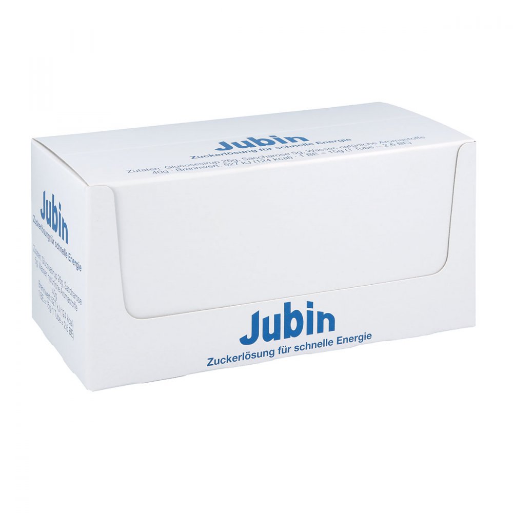 Jubin ZuckerlÃ¶sung schnelle Energie Tube