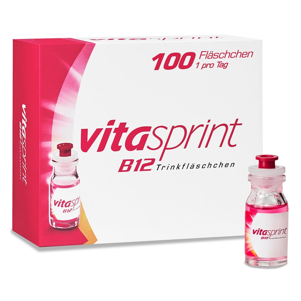 Vitasprint B12 Trinkfläschchen mit Vitamin B12 für mehr Energie