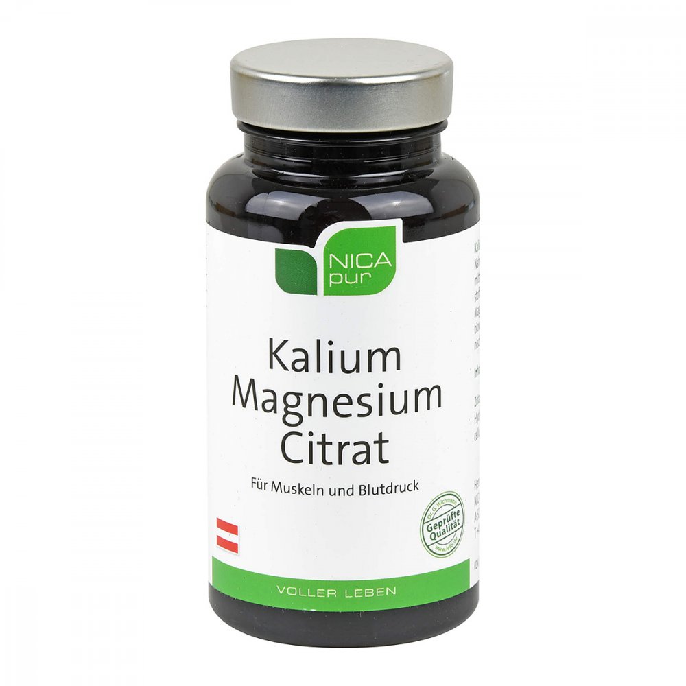 Nicapur Kalium Magnesium Citrat Kapseln