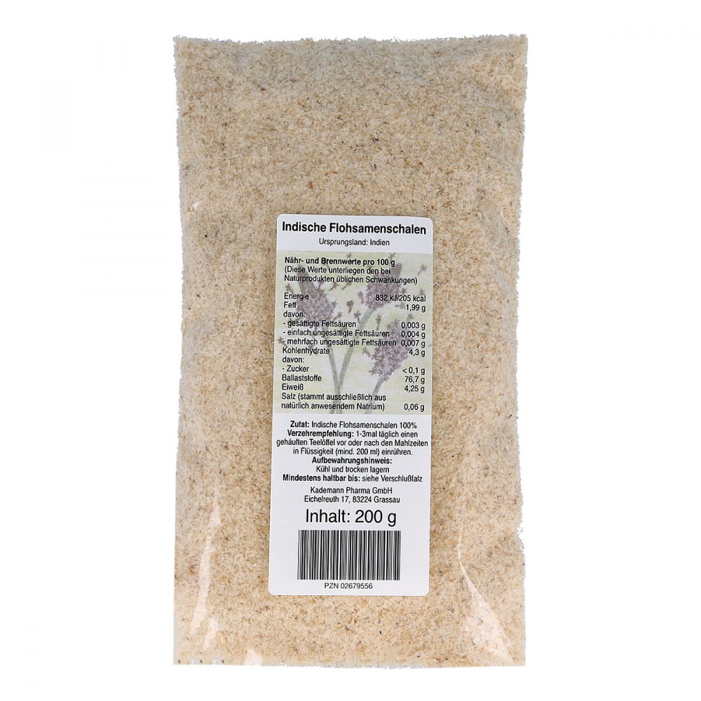 Indische Flohsamenschalen