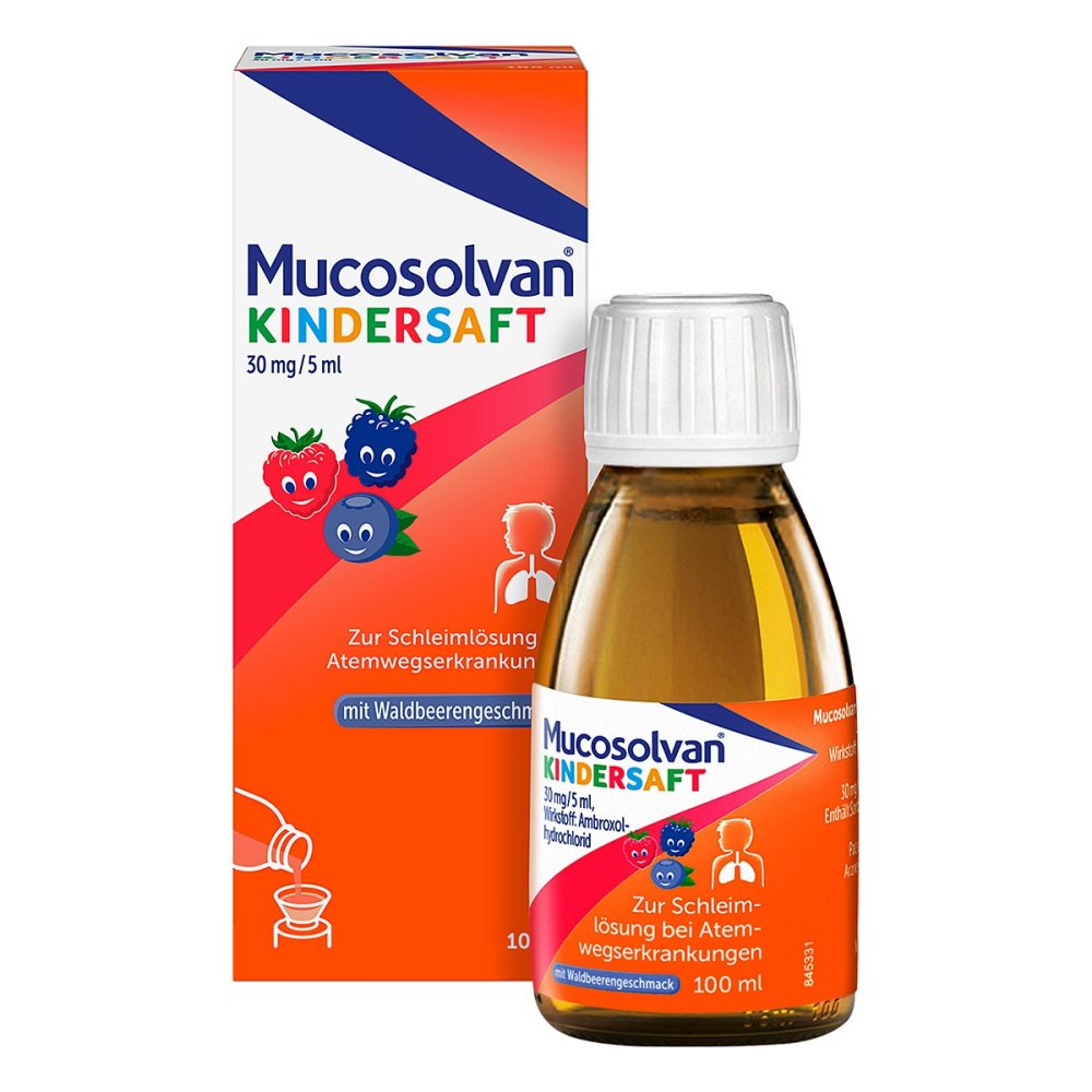Mucosolvan Kindersaft, Hustenlöser mit Ambroxol