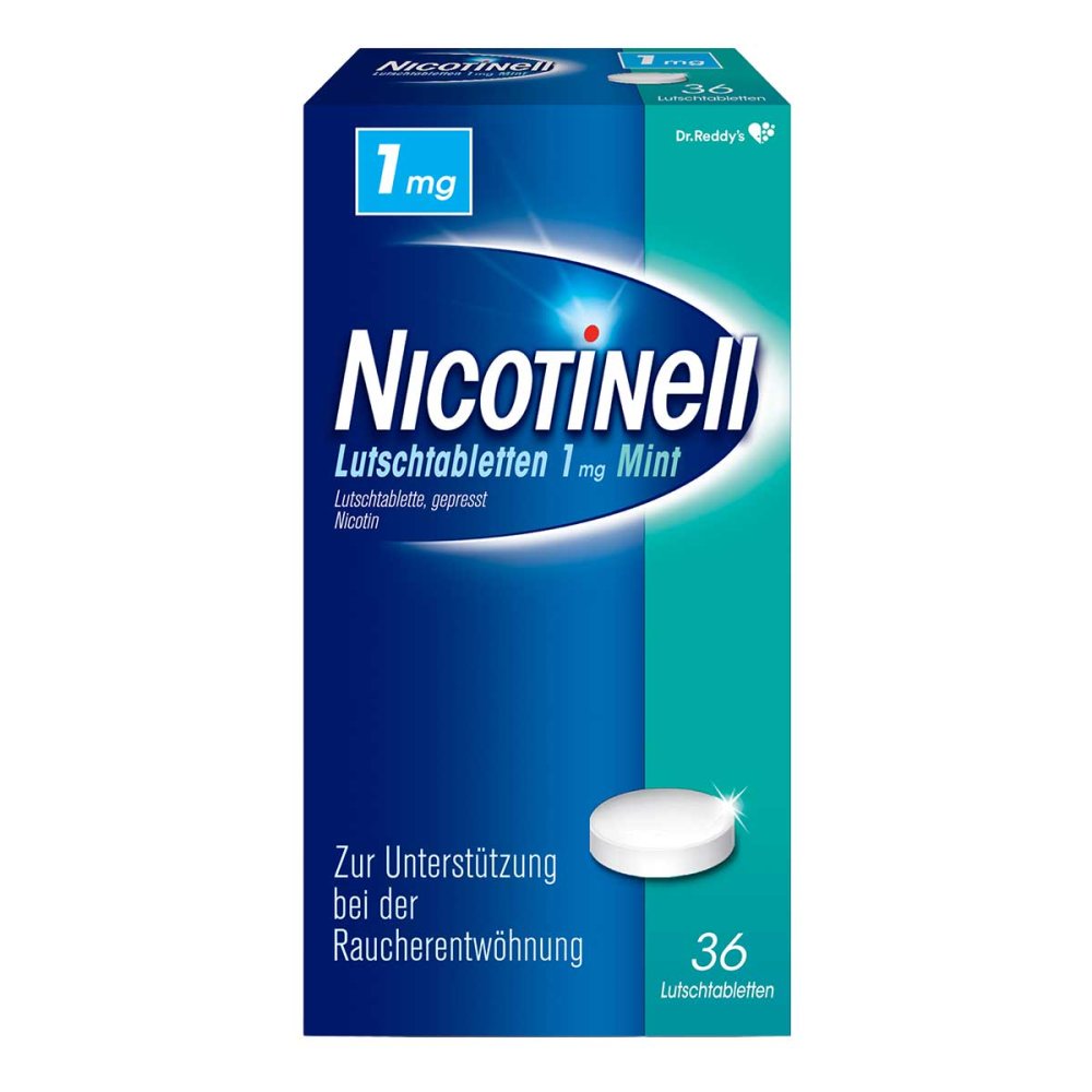 Nicotinell Lutschtabletten 1 mg Mint