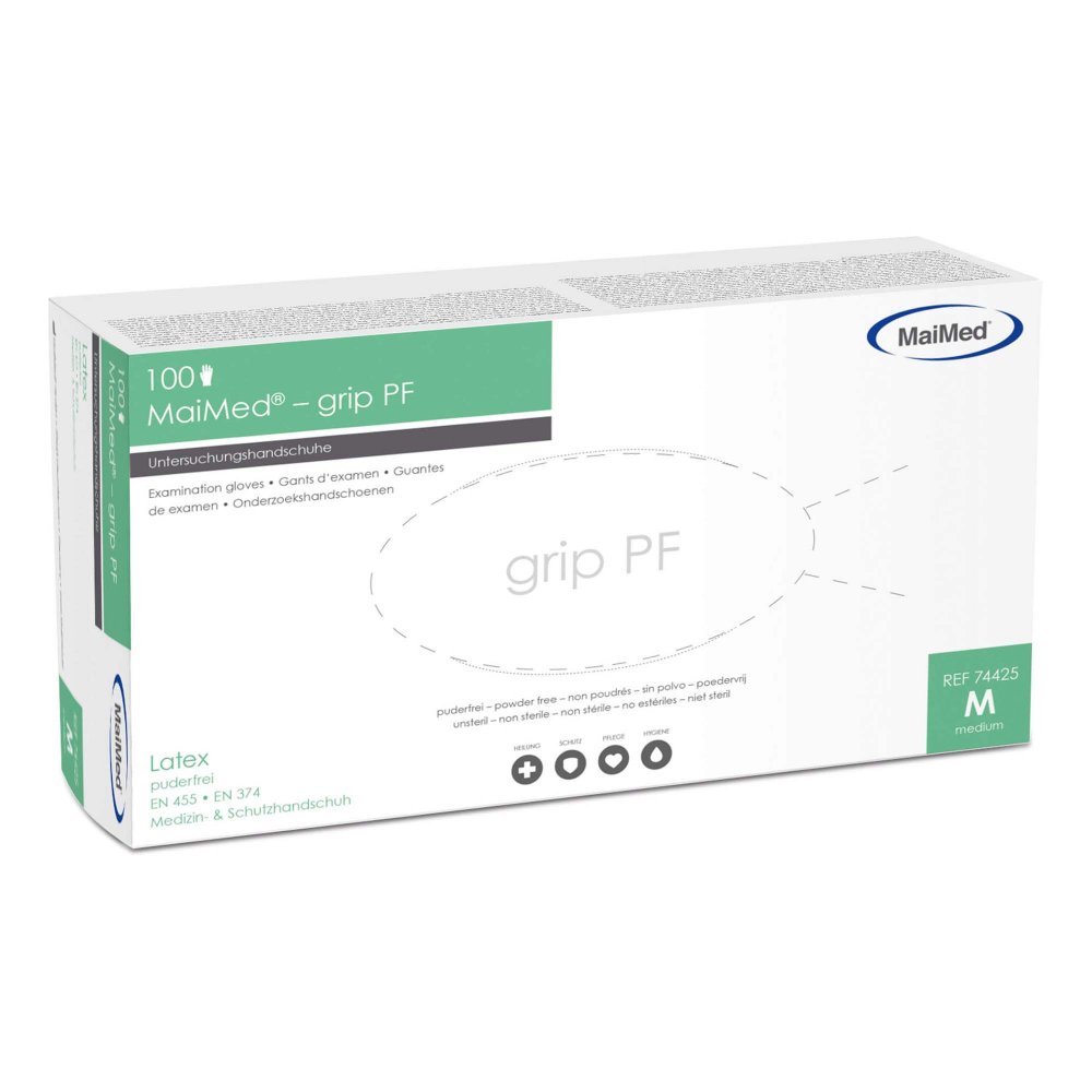 Maimed Handschuhe Grip Pf unsteril GrÃ¶Ãe m