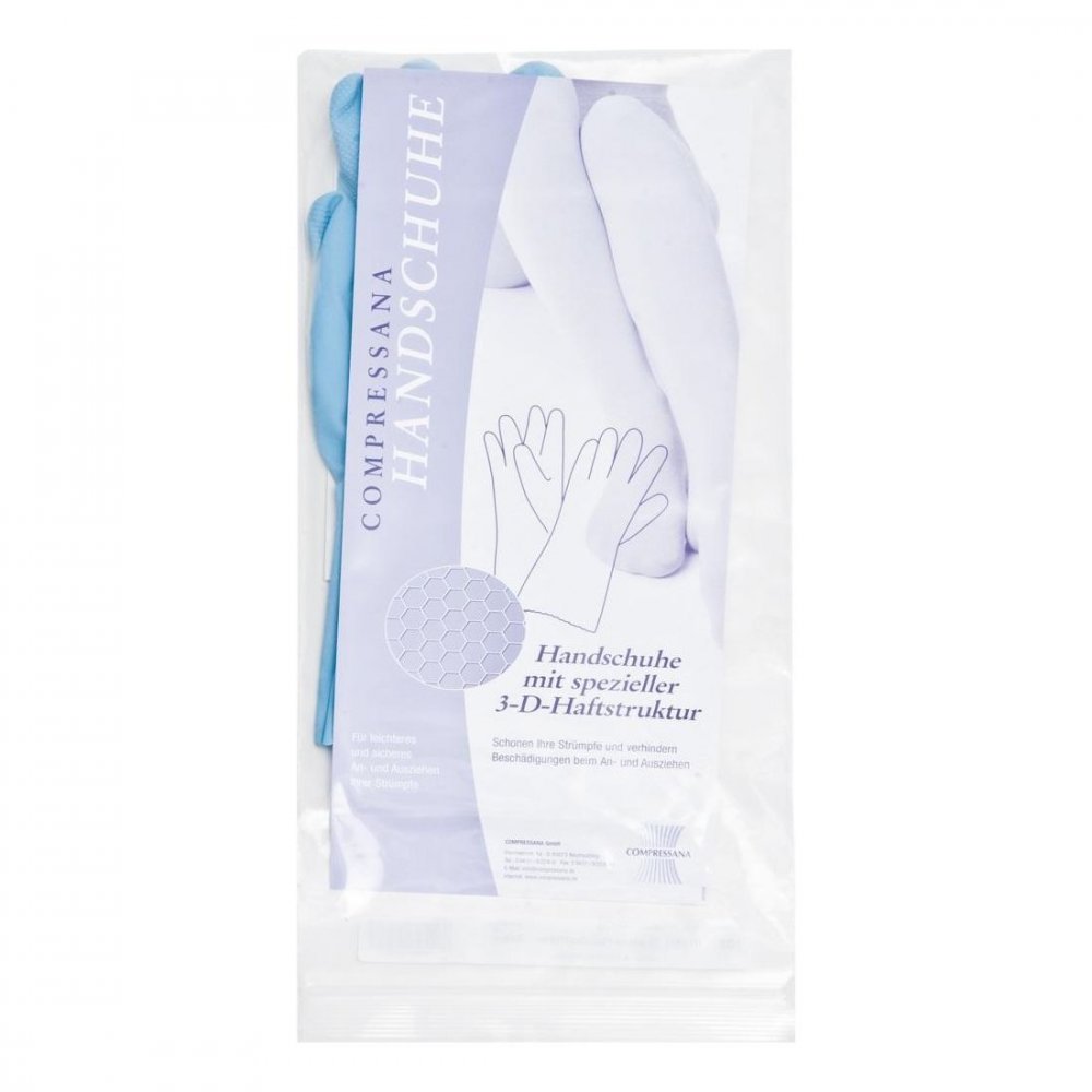 Compressana Gummihandschuhe GröÃe 3 farbig