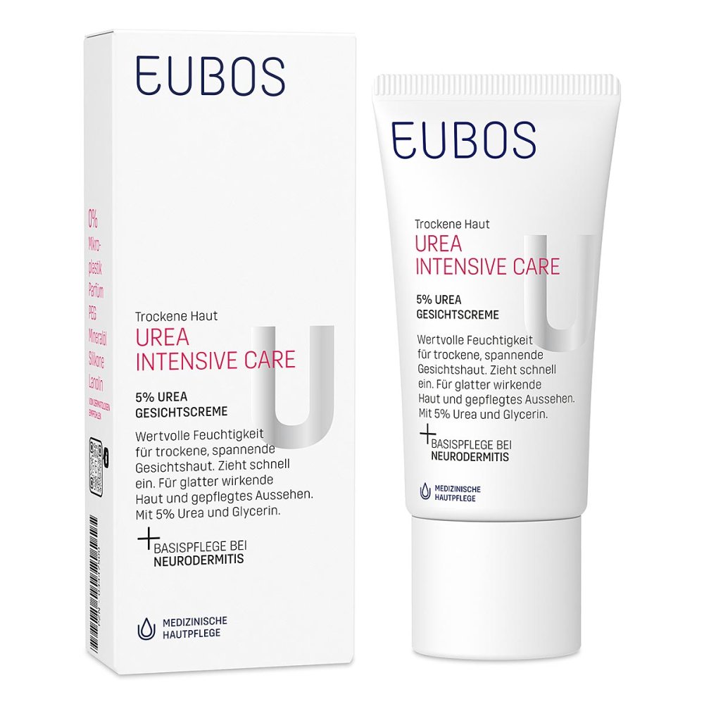 Eubos Trockene Haut Urea 5% Gesichtscreme
