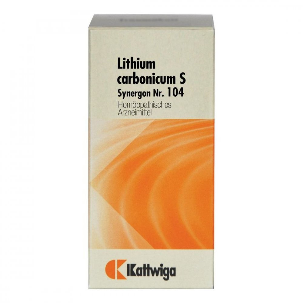 Synergon 104 Lithium carb. S Tabletten