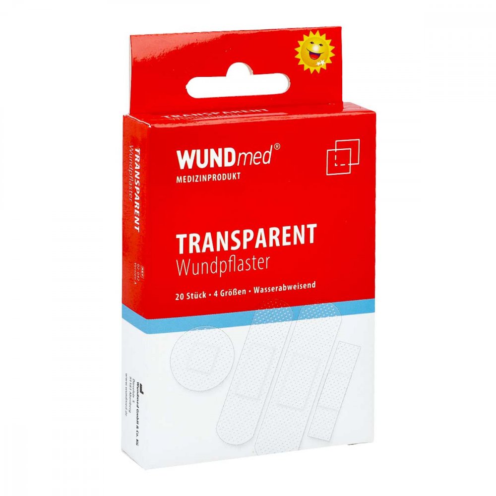 Pflaster transparent wasserfest 4 GrÃ¶ssen