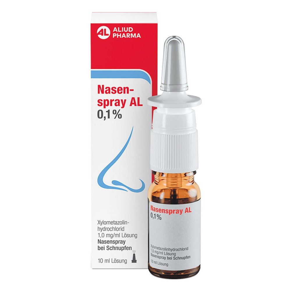 Nasenspray AL 0,1 % bei Schnupfen