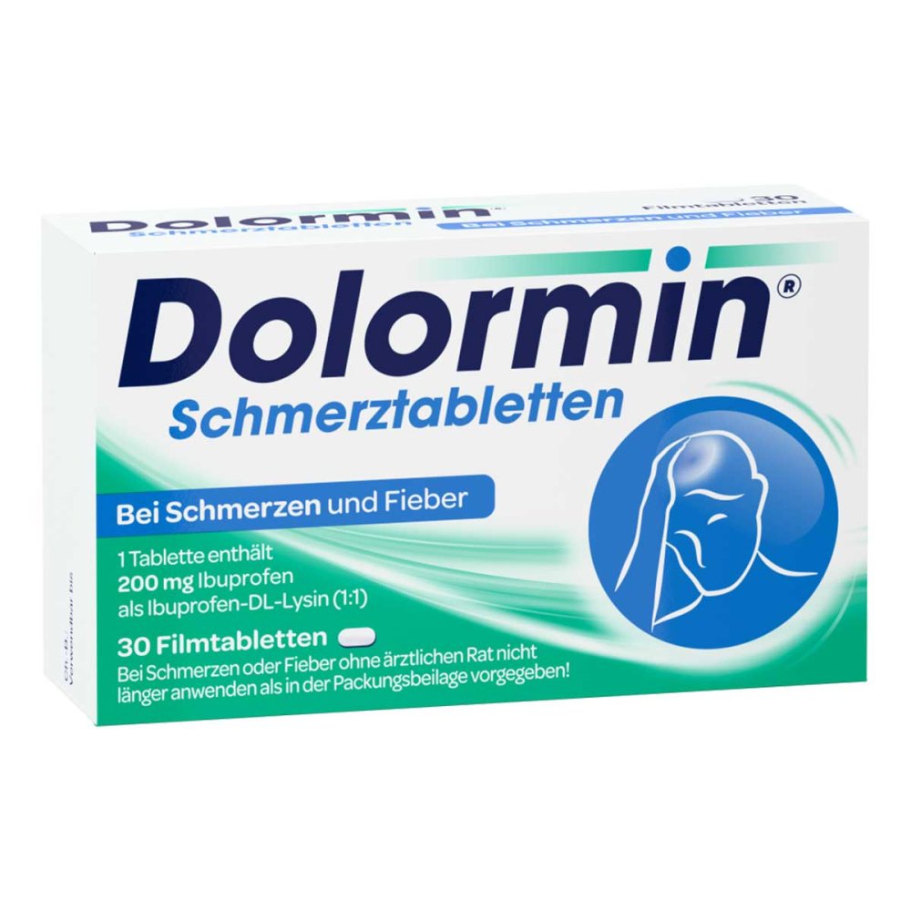 Dolormin Schmerztabletten mit 200 mg Ibuprofen