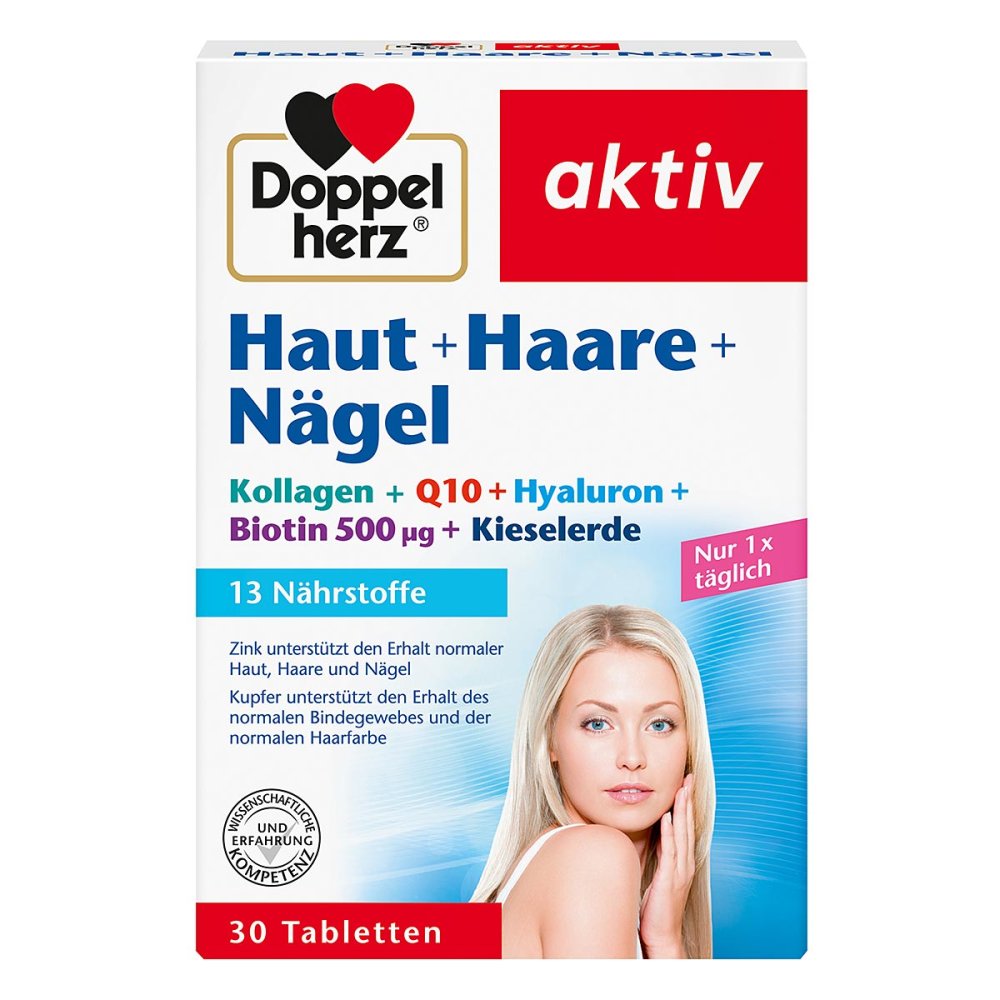 Doppelherz Haut + Haare + NÃ¤gel Tabletten