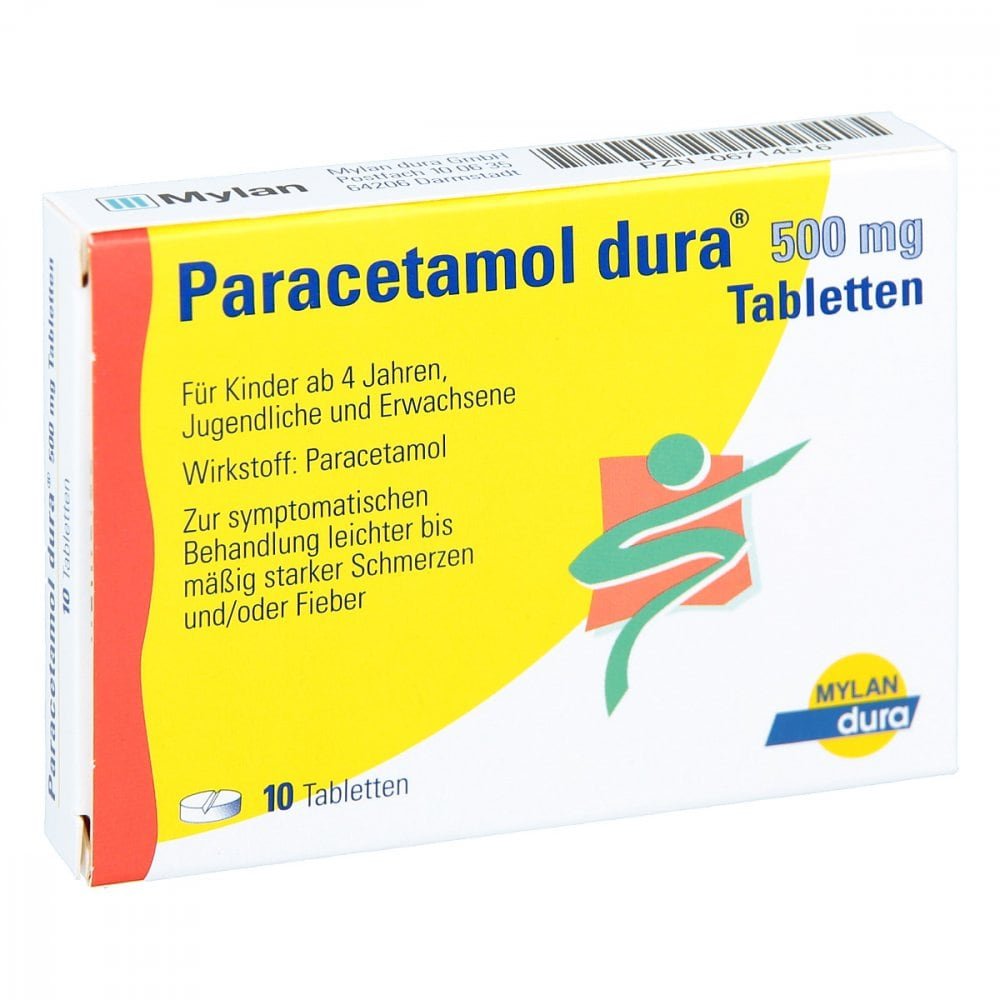 Paracetamol dura 500mg