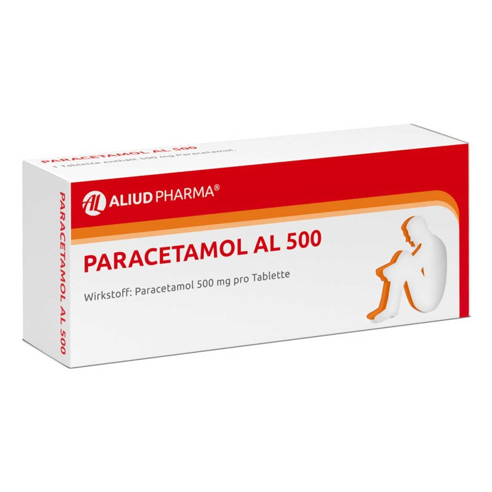 Paracetamol AL 500 bei akuten Schmerzen und Fieber