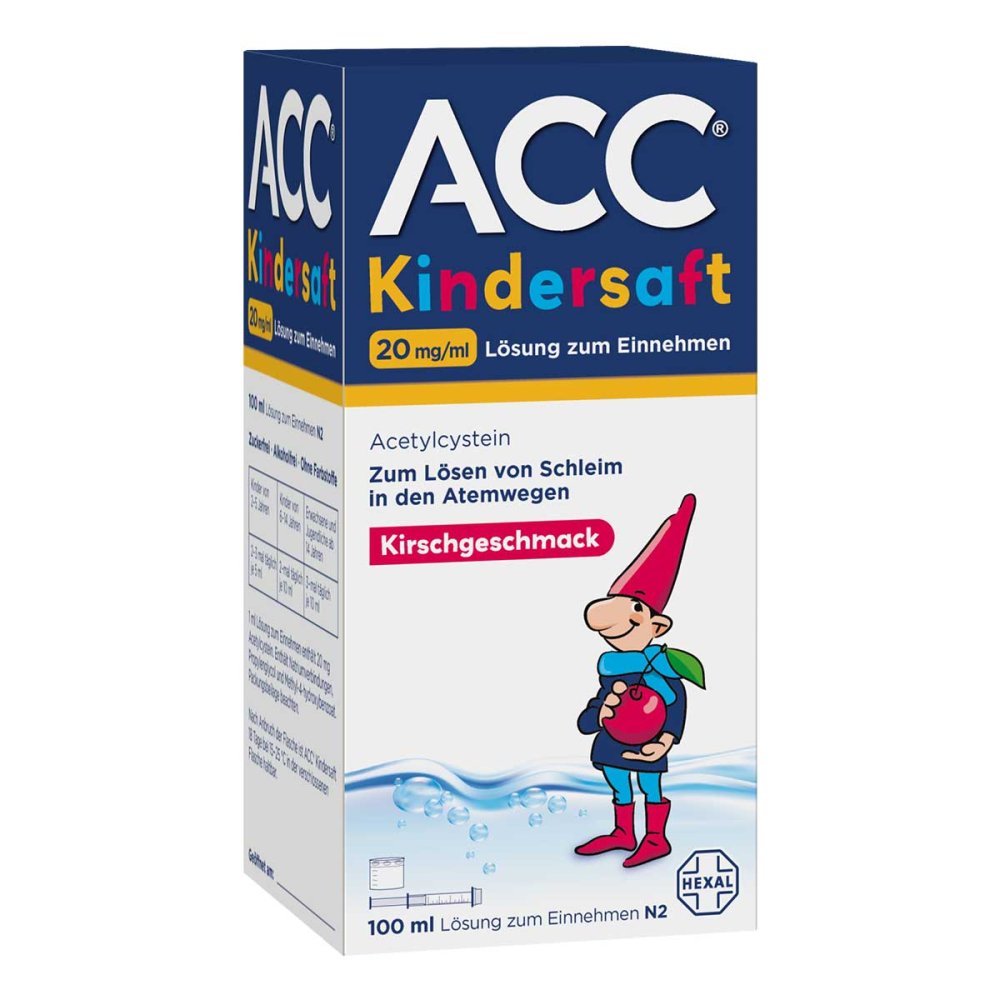 ACCÂ® Kindersaft HustenlÃ¶ser fÃ¼r Kinder