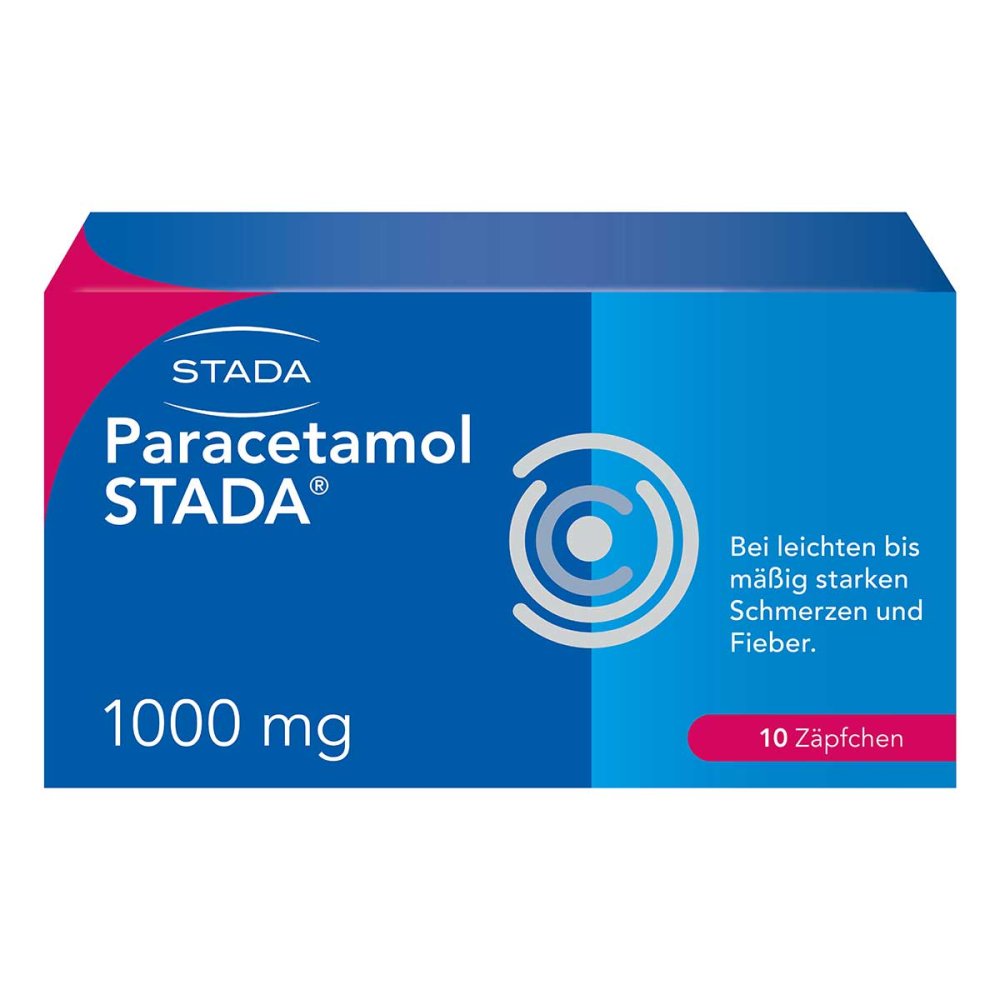 Paracetamol STADA 1000mg ZÃ¤pfchen