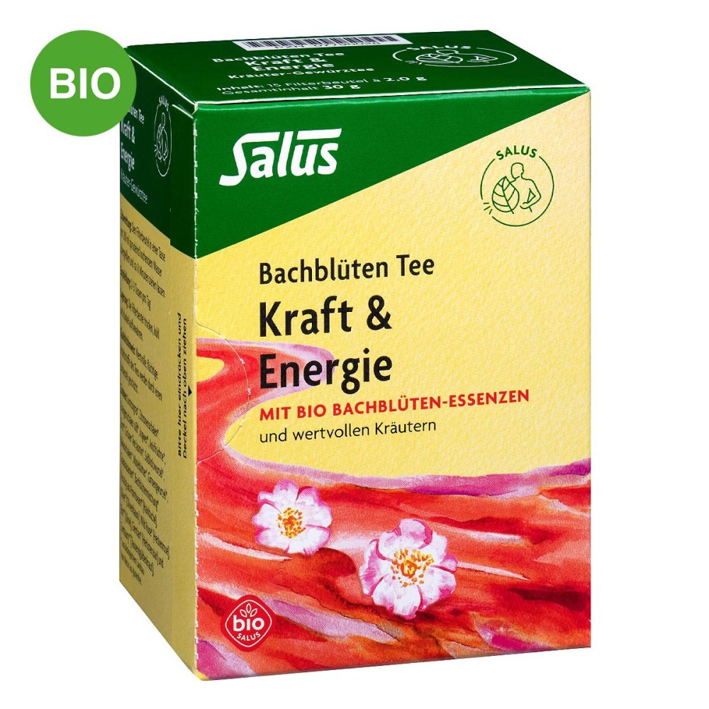 Salus BachblÃ¼ten Tee Kraft & Energie