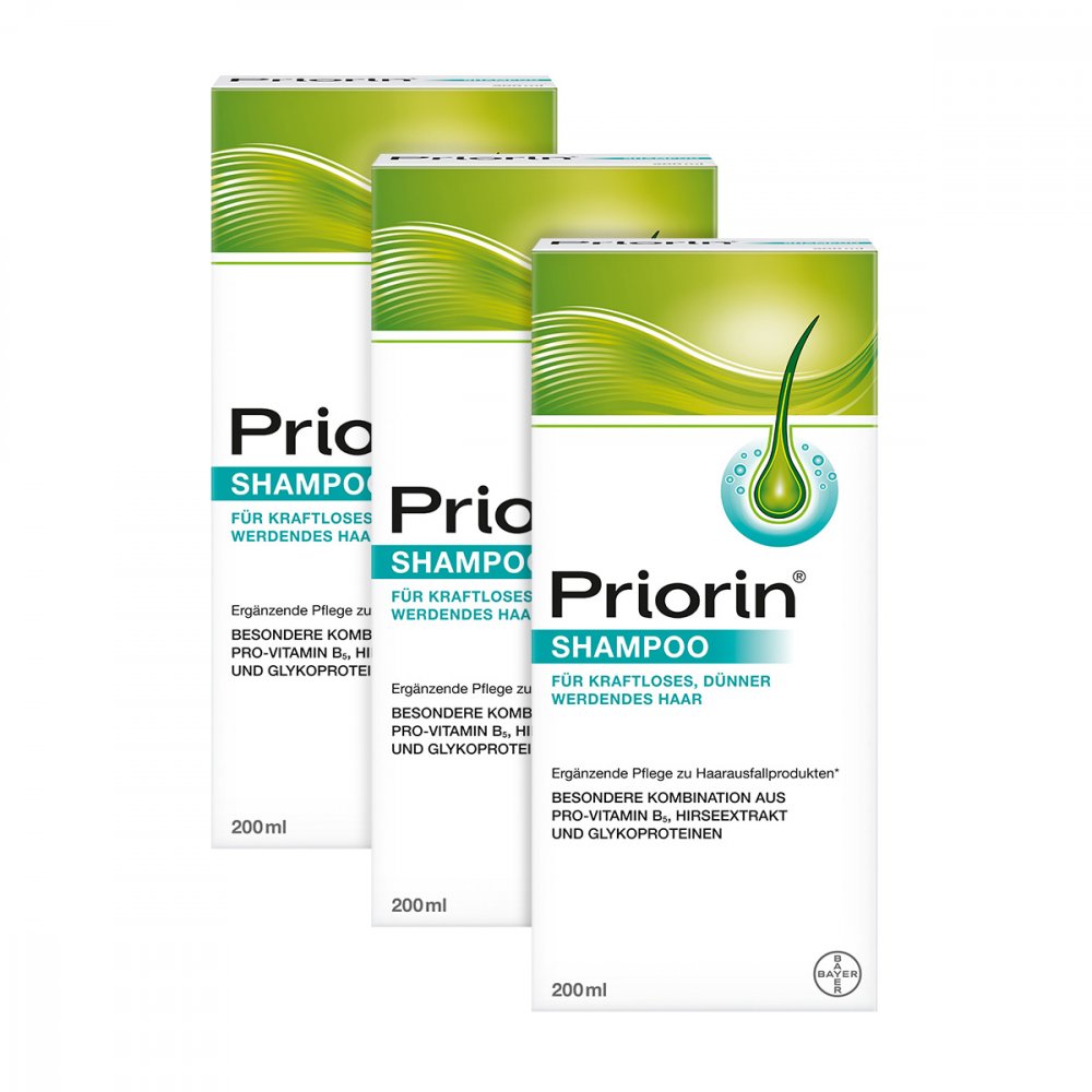 Priorin Shampoo - ergÃ¤nzende Pflege fÃ¼r kraftloses Haar