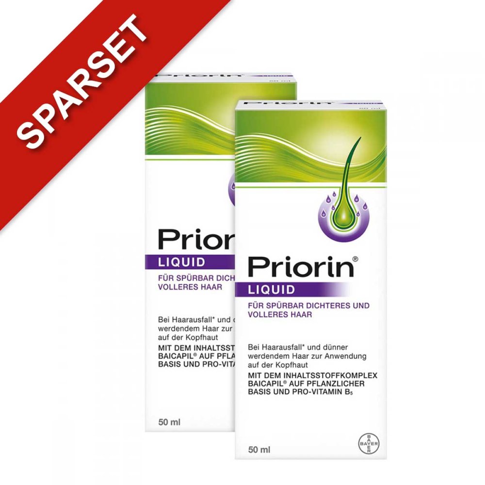 Priorin Liquid Pumplösung bei Haarausfall