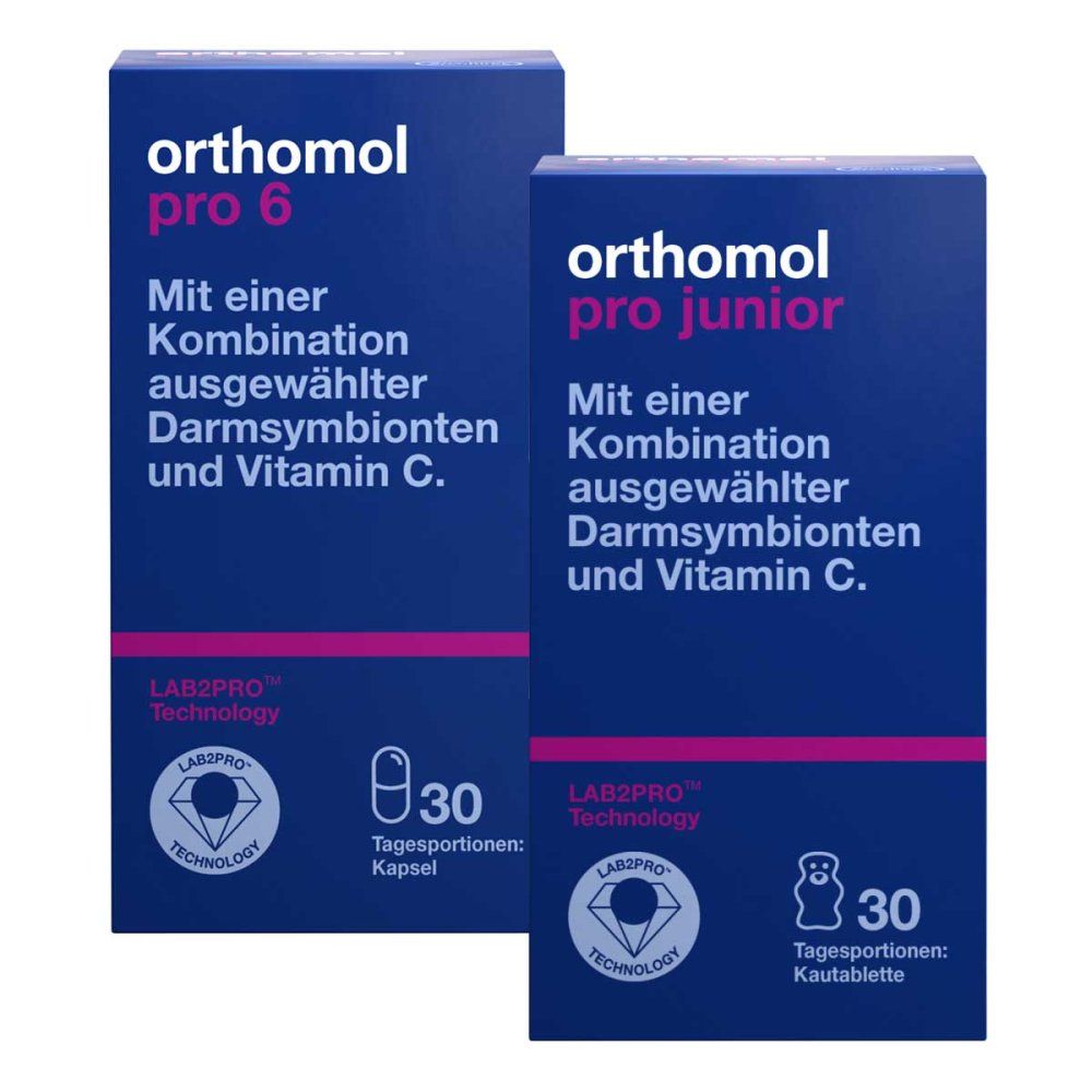 Orthomol Pro 6 + Orthomol Pro junior