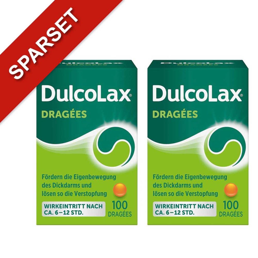 Dulcolax Dragees - Abführmittel bei Verstopfung mit Bisacodyl