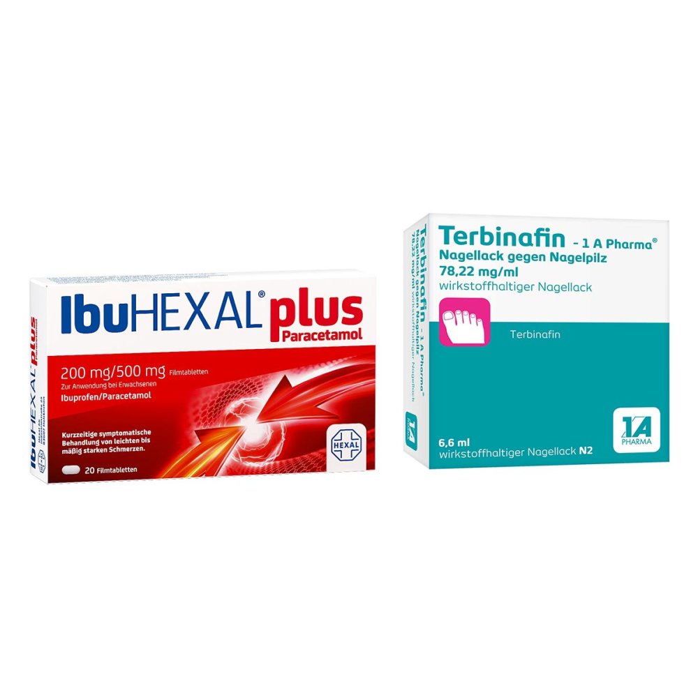 Ibuhexal Plus Paracetamol + Terbinafin 1 A Pharma Nagellack