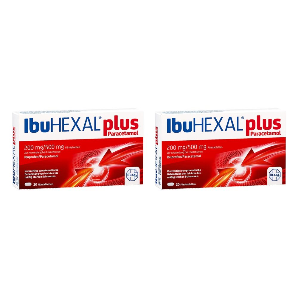 Ibuhexal Plus Paracetamol 200 Mg/500 Mg Filmtabletten