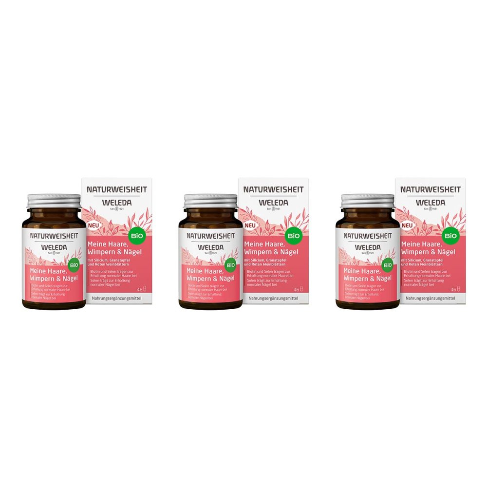 Weleda Naturweisheit Meine Haare Wimpern & NÃ¤gel Kps