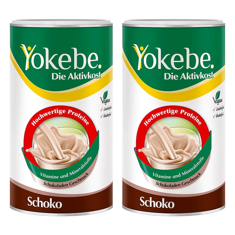 Yokebe Schoko - DiÃ¤tshake zur Gewichtsabnahme - mit Protein
