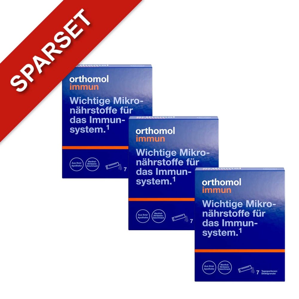 Orthomol Immun Direktgranulat Himbeer/menthol