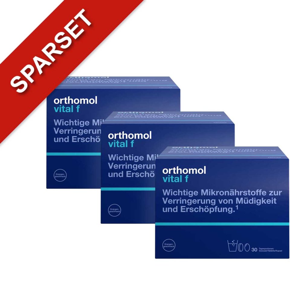 Orthomol Vital F Granulat/kap./tabl.kombip.30 Tage