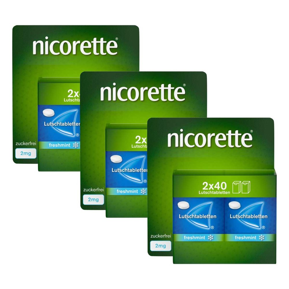 nicorette® Lutschtabletten 2 mg
