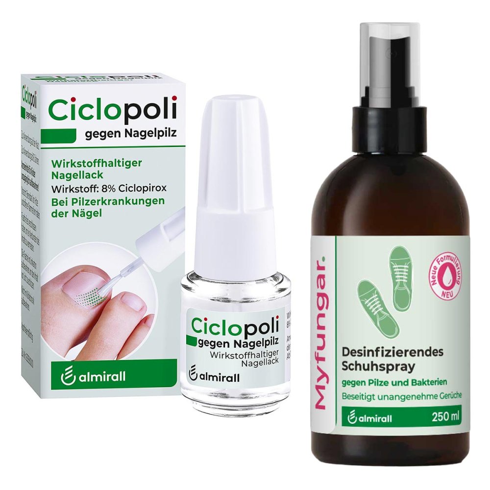 Ciclopoli + Myfungar Desinfizierendes Schuhspray