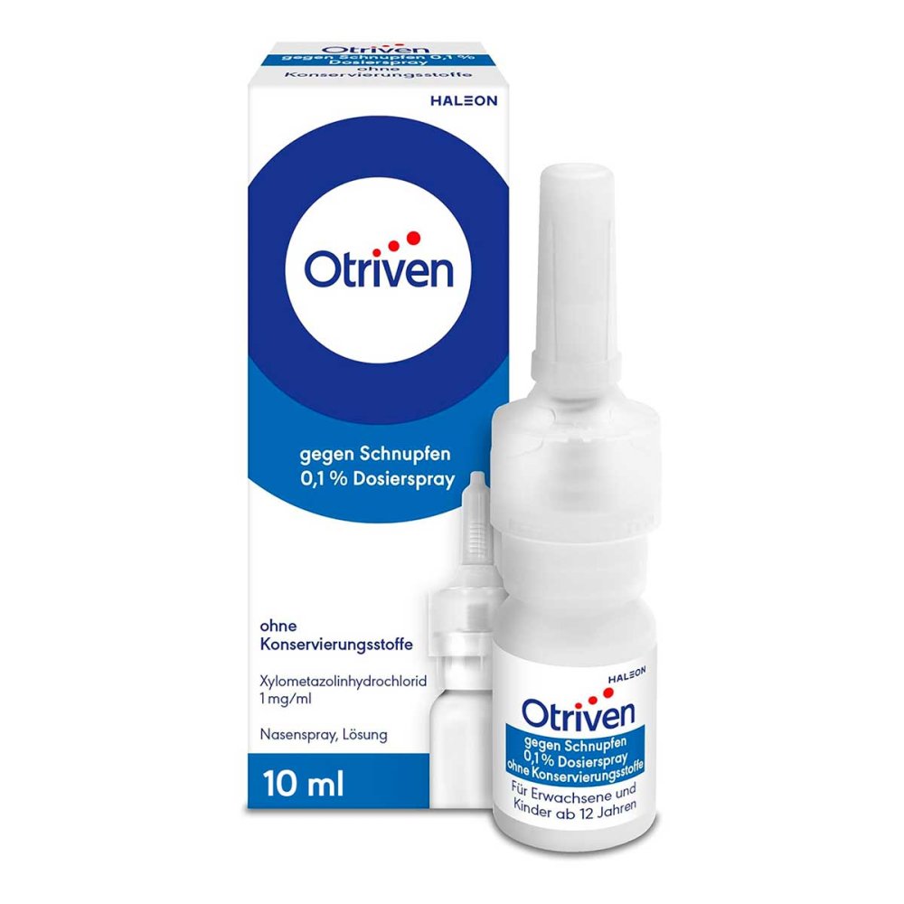 Otriven gegen Schnupfen 0,1% Nasenspray (Dosierspray)