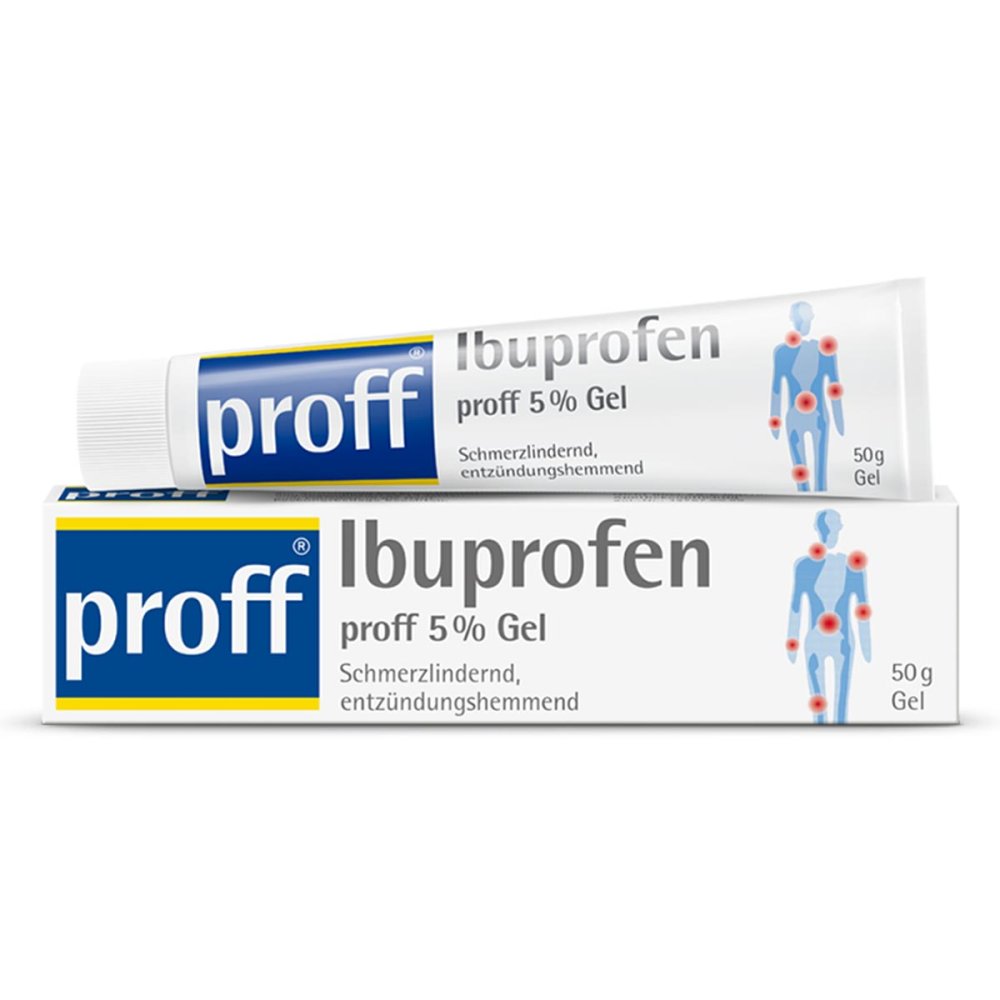 Ibuprofen proff® 5% Gel