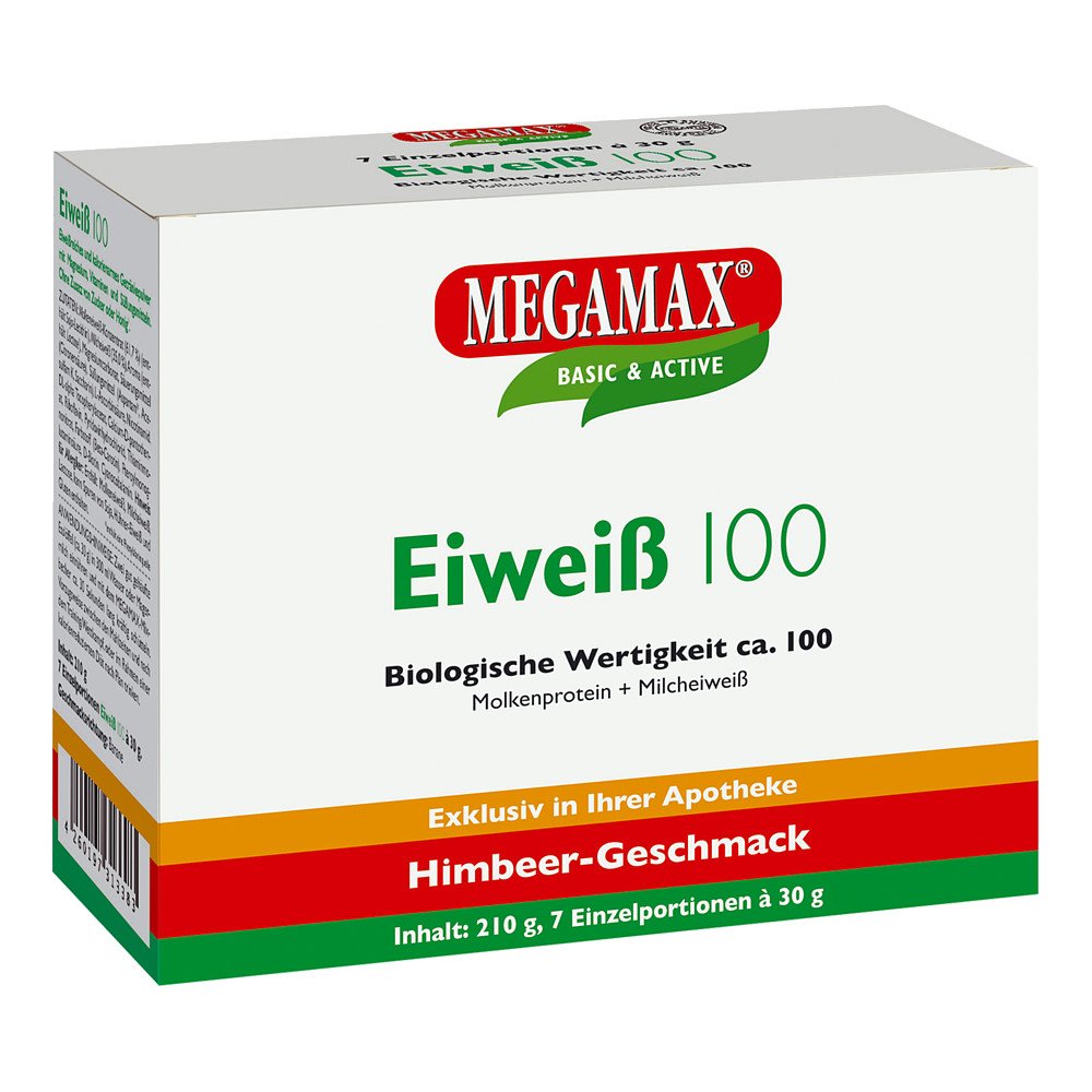 Eiweiss 100 Himbeer Megamax Pulver