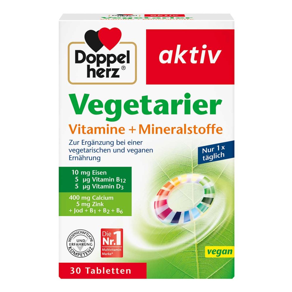Doppelherz Vegetarier Vitamine+mineralstoffe Tabletten