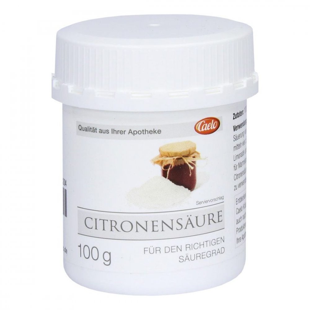 CitronensÃ¤ure fÃ¼r Lebensmittel Caelo Hv-packung