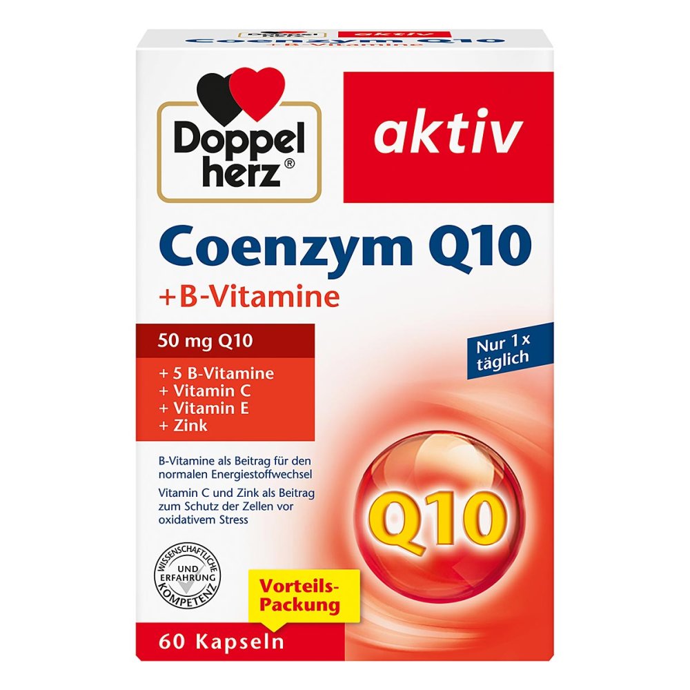 Doppelherz aktiv Coenzym Q10 + B-Vitamine Kapseln