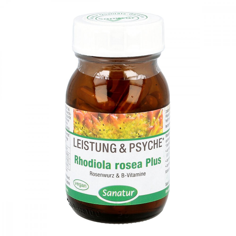 Rhodiola Rosea Plus B-vitamine Kapseln